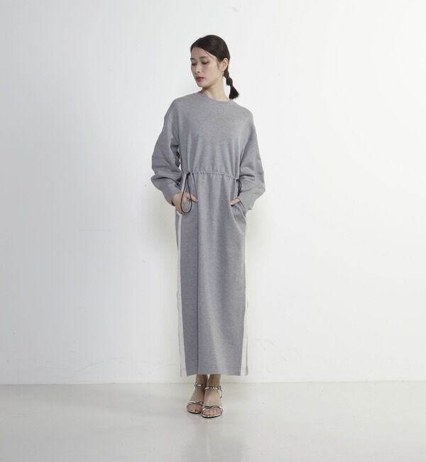 Soffitto「前ドローストリング配色ワンピース」|ワンピース|