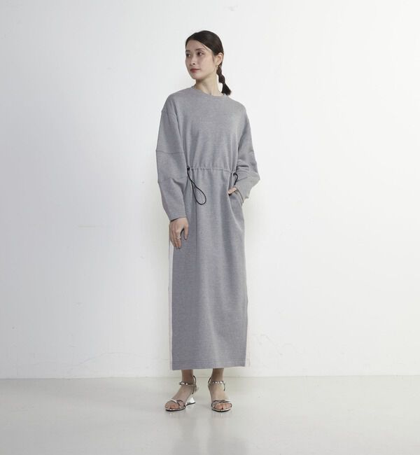 Soffitto「前ドローストリング配色ワンピース」|ワンピース|