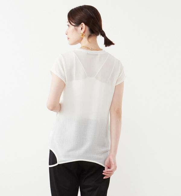Soffitto「2WAYアレンジカットソー」|Tシャツ・カットソー|
