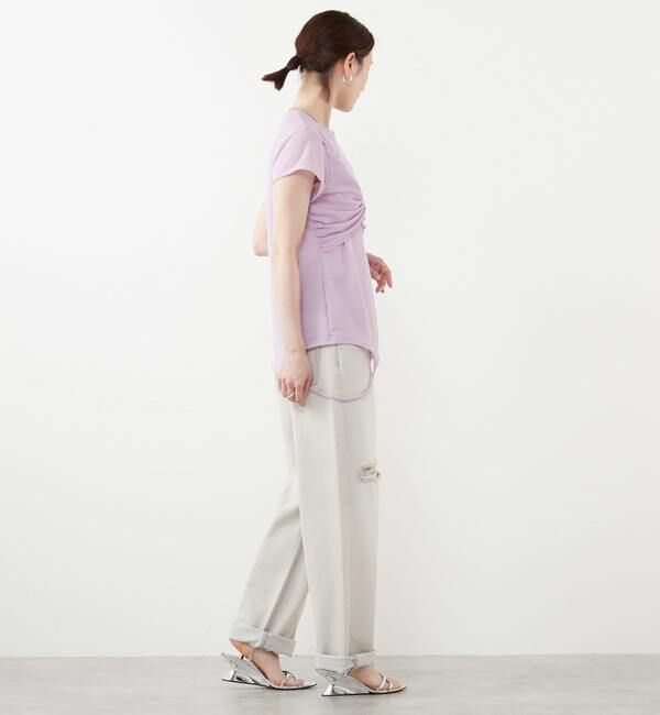 Soffitto「2WAYアレンジカットソー」|Tシャツ・カットソー|