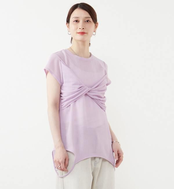 Soffitto「2WAYアレンジカットソー」|Tシャツ・カットソー|