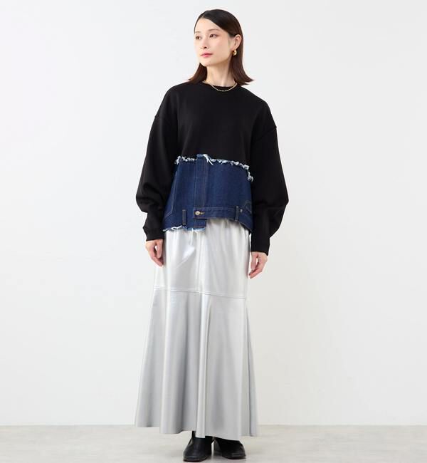 Soffitto「合成皮革ペンシルスカート」|スカート|