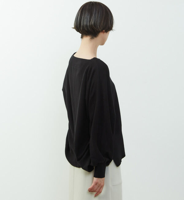 Soffitto「【nota della mano sinistra（ノータ デラ マノ シニストラ）】ドルマン2wayニットトップス」|ニット・セーター|