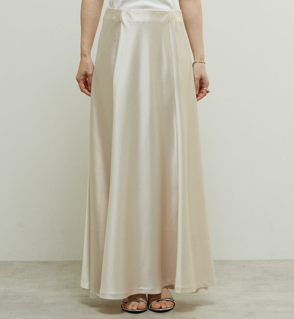 Soffitto「バイアスフレアースカート」|スカート|オフホワイト