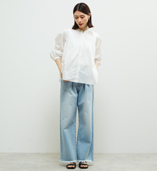 Soffitto「ボリューム袖ギャザーブラウス」|シャツ・ブラウス|