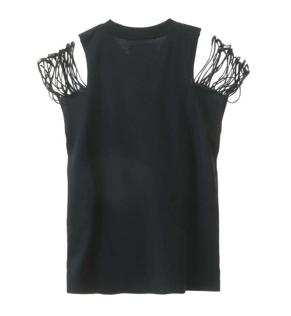 A_「【THE FLATS/ザフラッツ】CUT OFF SLEEV T」|Tシャツ・カットソー|