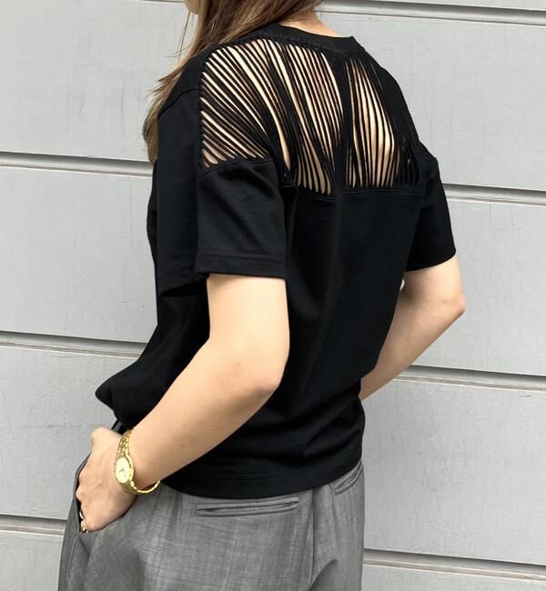 A_「【THE FLATS/ザフラッツ】CUT OFF BACK T-SHIRTS」|Tシャツ・カットソー|