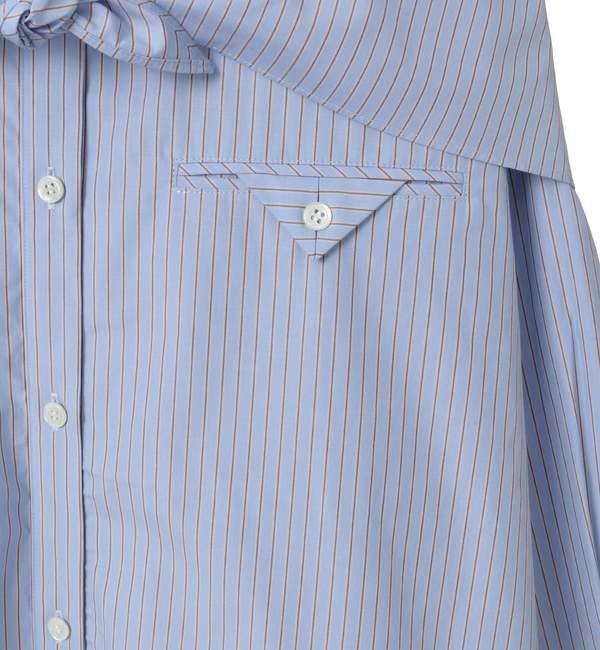 Soffitto「スカーフ付ビックシャツ」|シャツ・ブラウス|