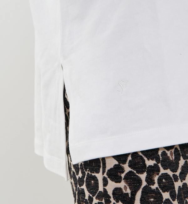 Soffitto「ボートネックピグメント染めプルオーバー」|Tシャツ・カットソー|