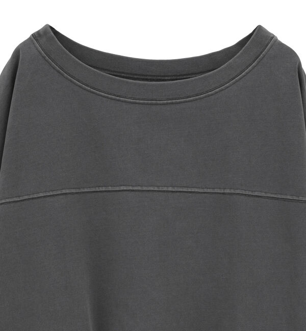 Soffitto「ボートネックピグメント染めプルオーバー」|Tシャツ・カットソー|