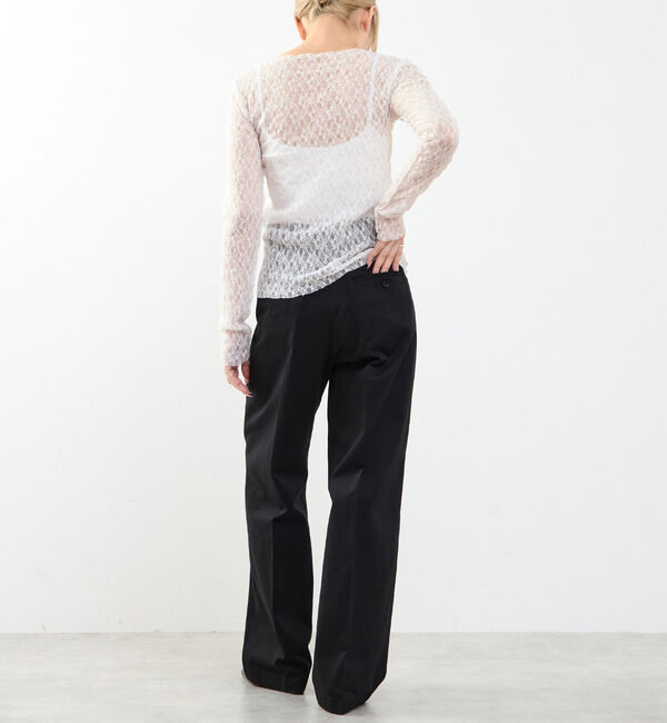 SOFFITTO「【A_/エース】ソフトラインチノパンツ」|チノ|