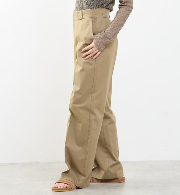 SOFFITTO「【A_/エース】ソフトラインチノパンツ」|チノ|