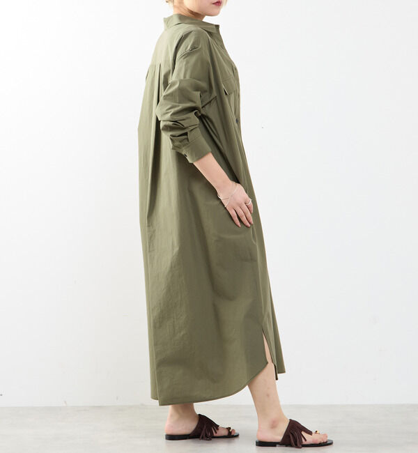 SOFFITTO「【A_/エース】こなれ感ロングシャツワンピース」|ワンピース|