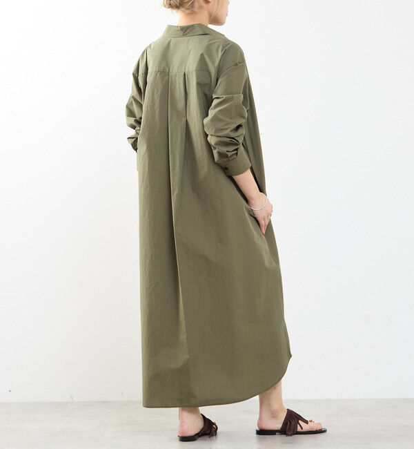 SOFFITTO「【A_/エース】こなれ感ロングシャツワンピース」|ワンピース|