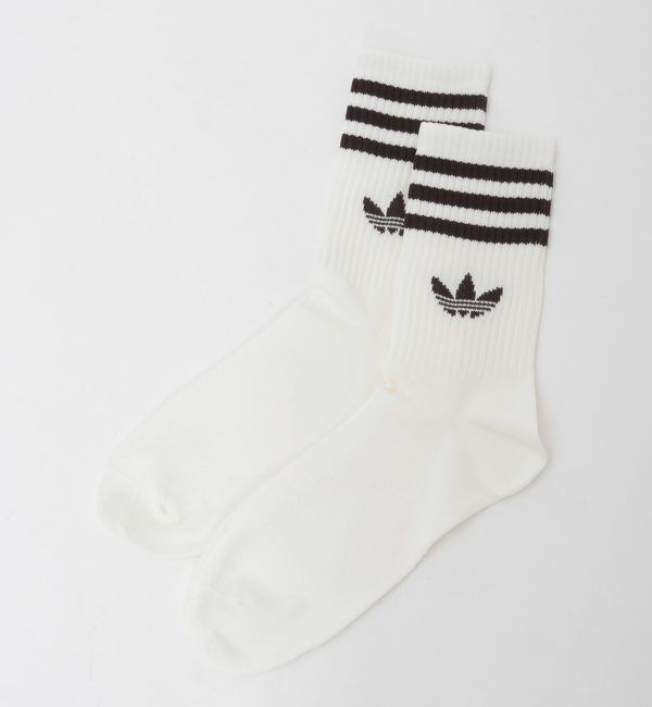 SOFFITTO「【adidas Originals/アディダスオリジナルス】3 STRIPES CREW SOCKS 3 PAIRS」|ソックス|