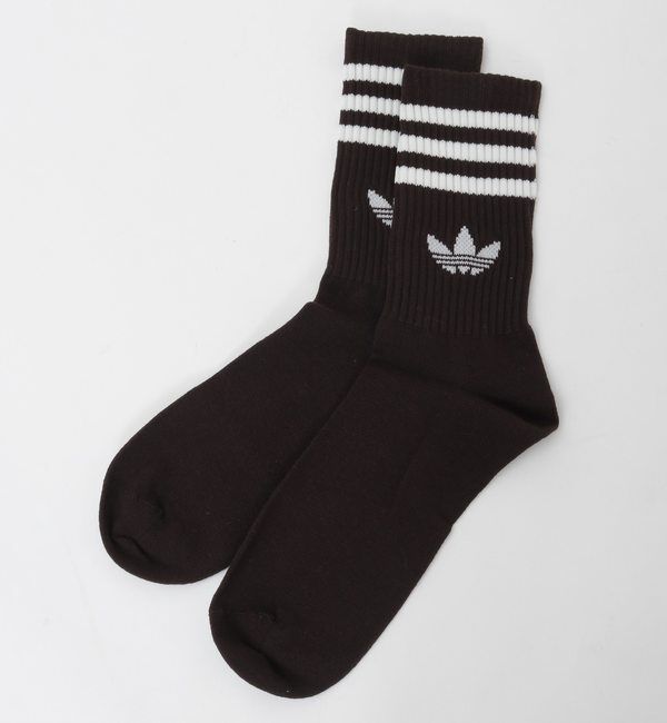 SOFFITTO「【adidas Originals/アディダスオリジナルス】3 STRIPES CREW SOCKS 3 PAIRS」|ソックス|