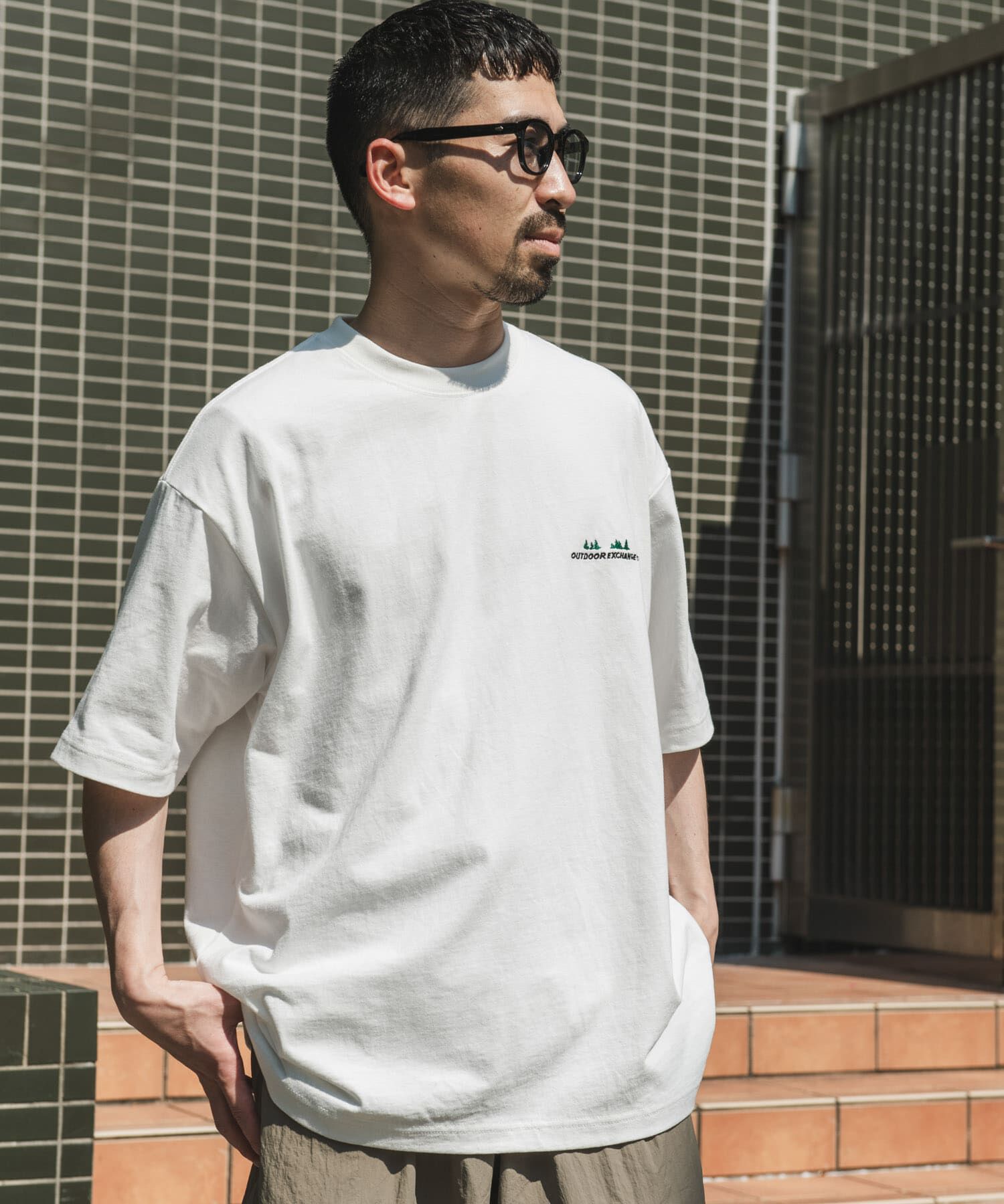 URBAN RESEARCH DOORS「OUTDOOR EXCHANGE SHORT-SLEEVE T-SHIRTS」|Tシャツ・カットソー|