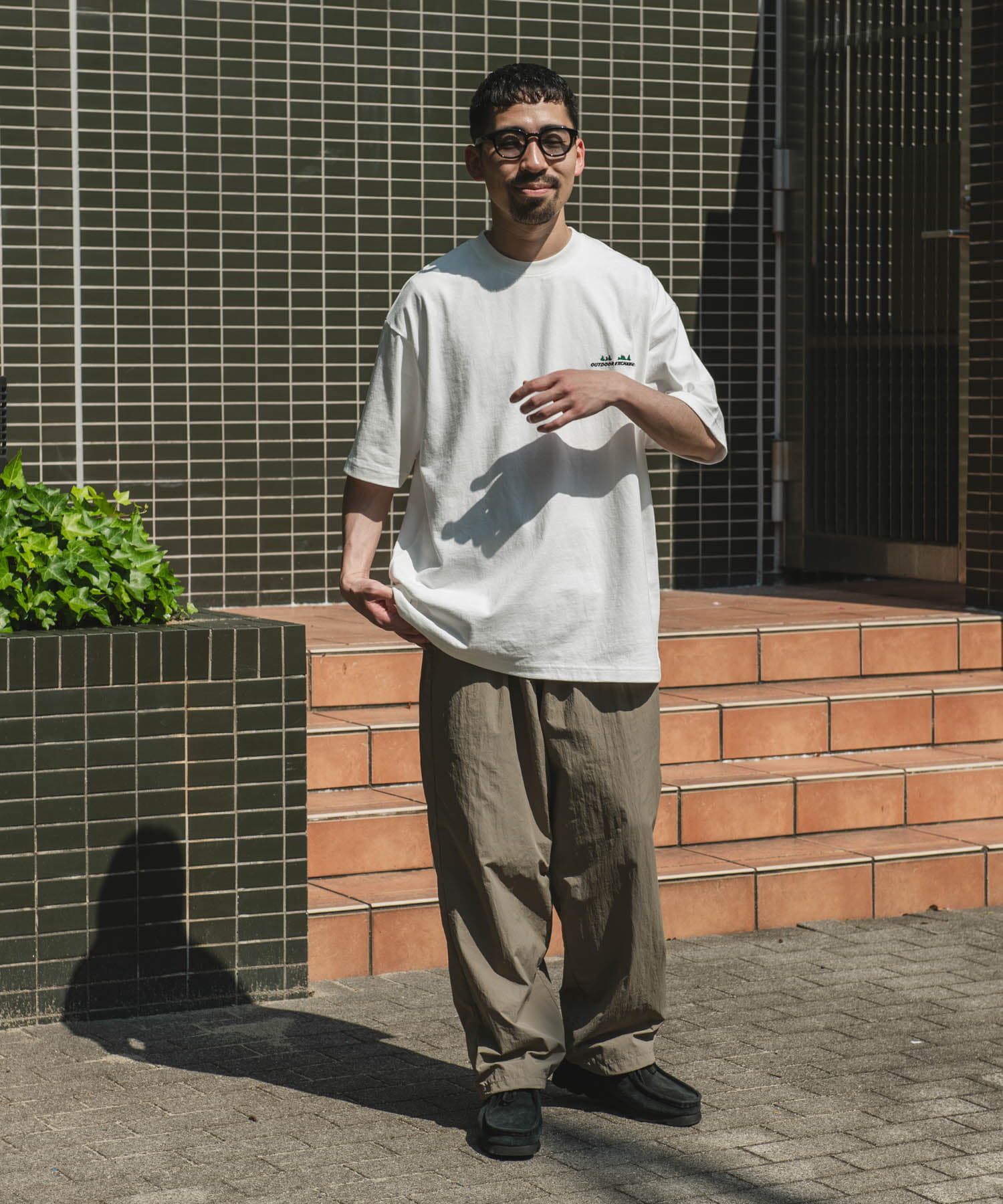 URBAN RESEARCH DOORS「OUTDOOR EXCHANGE SHORT-SLEEVE T-SHIRTS」|Tシャツ・カットソー|