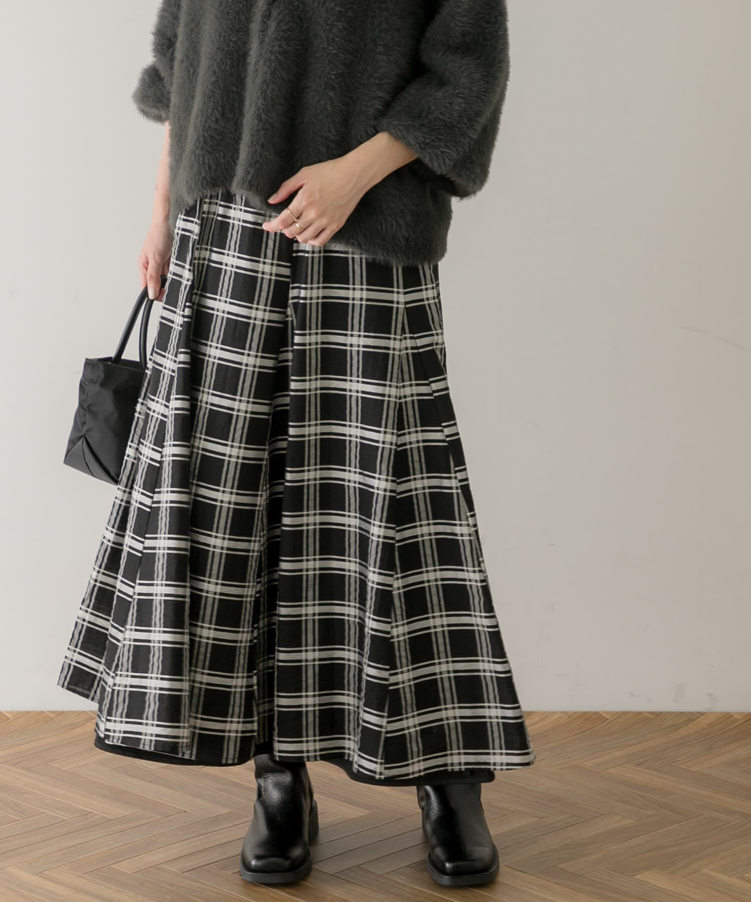 Sonny Label 「リバーシブルチェックスカート」|スカート|