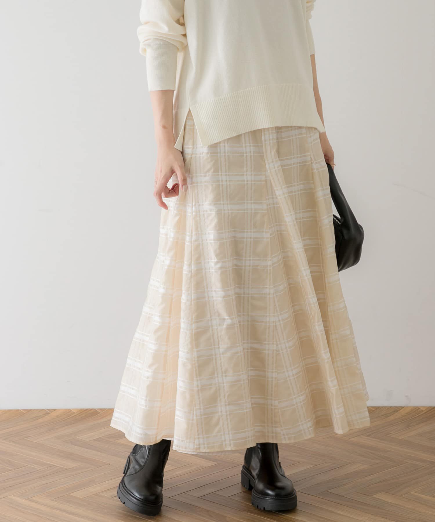 Sonny Label 「リバーシブルチェックスカート」|スカート|