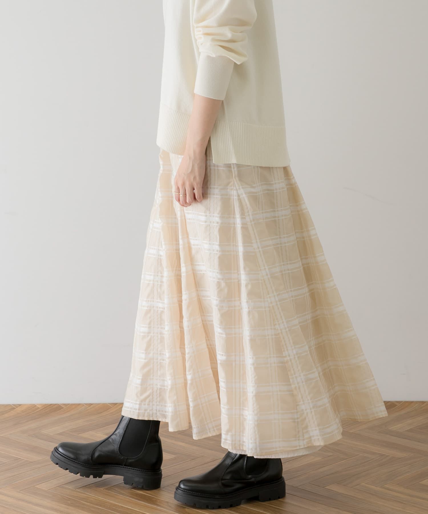 Sonny Label 「リバーシブルチェックスカート」|スカート|