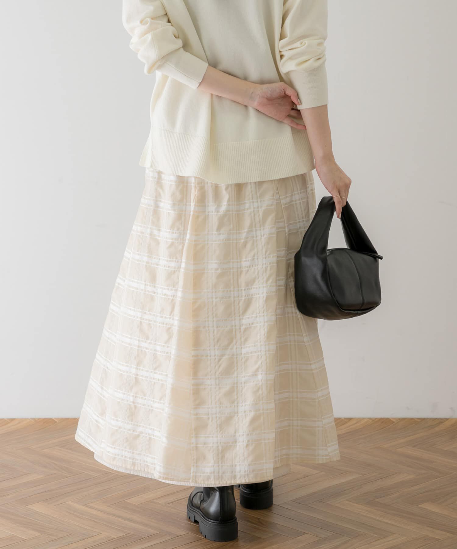 Sonny Label 「リバーシブルチェックスカート」|スカート|
