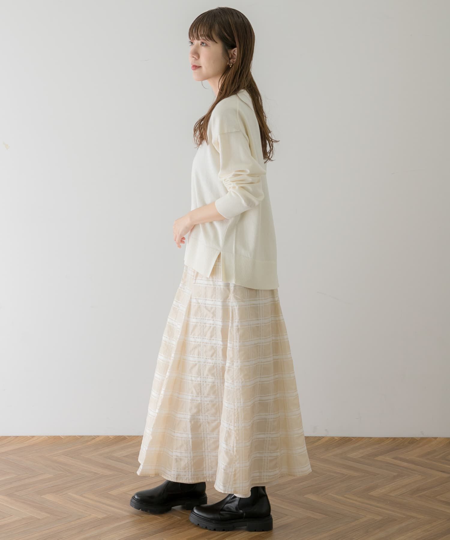 Sonny Label 「リバーシブルチェックスカート」|スカート|