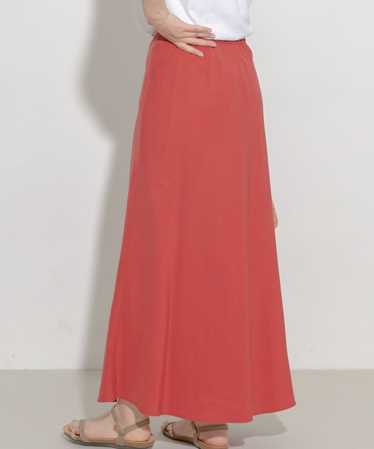 URBAN RESEARCH ROSSO「リネンフレアーナロースカート」|スカート|