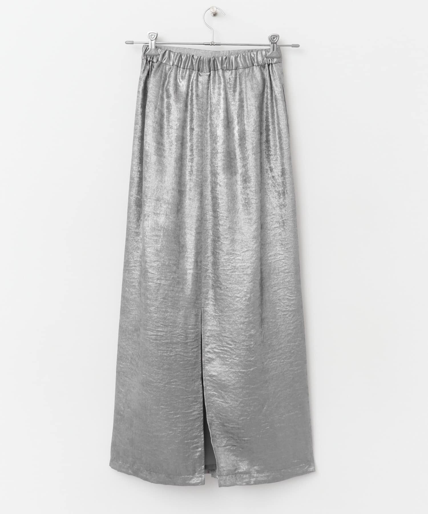 URBAN RESEARCH ROSSO「F by ROSSO　シャイニーフロントギャザータイトスカート」|スカート|