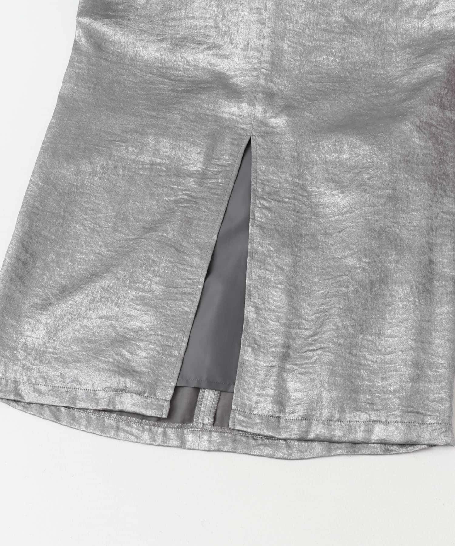 URBAN RESEARCH ROSSO「F by ROSSO　シャイニーフロントギャザータイトスカート」|スカート|