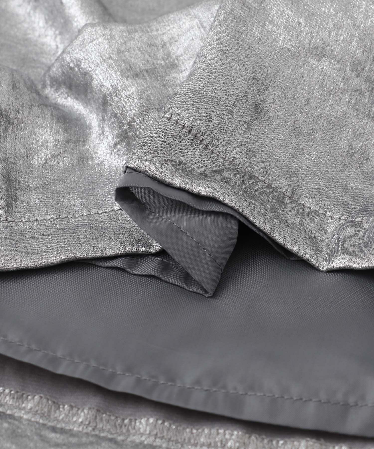 URBAN RESEARCH ROSSO「F by ROSSO　シャイニーフロントギャザータイトスカート」|スカート|