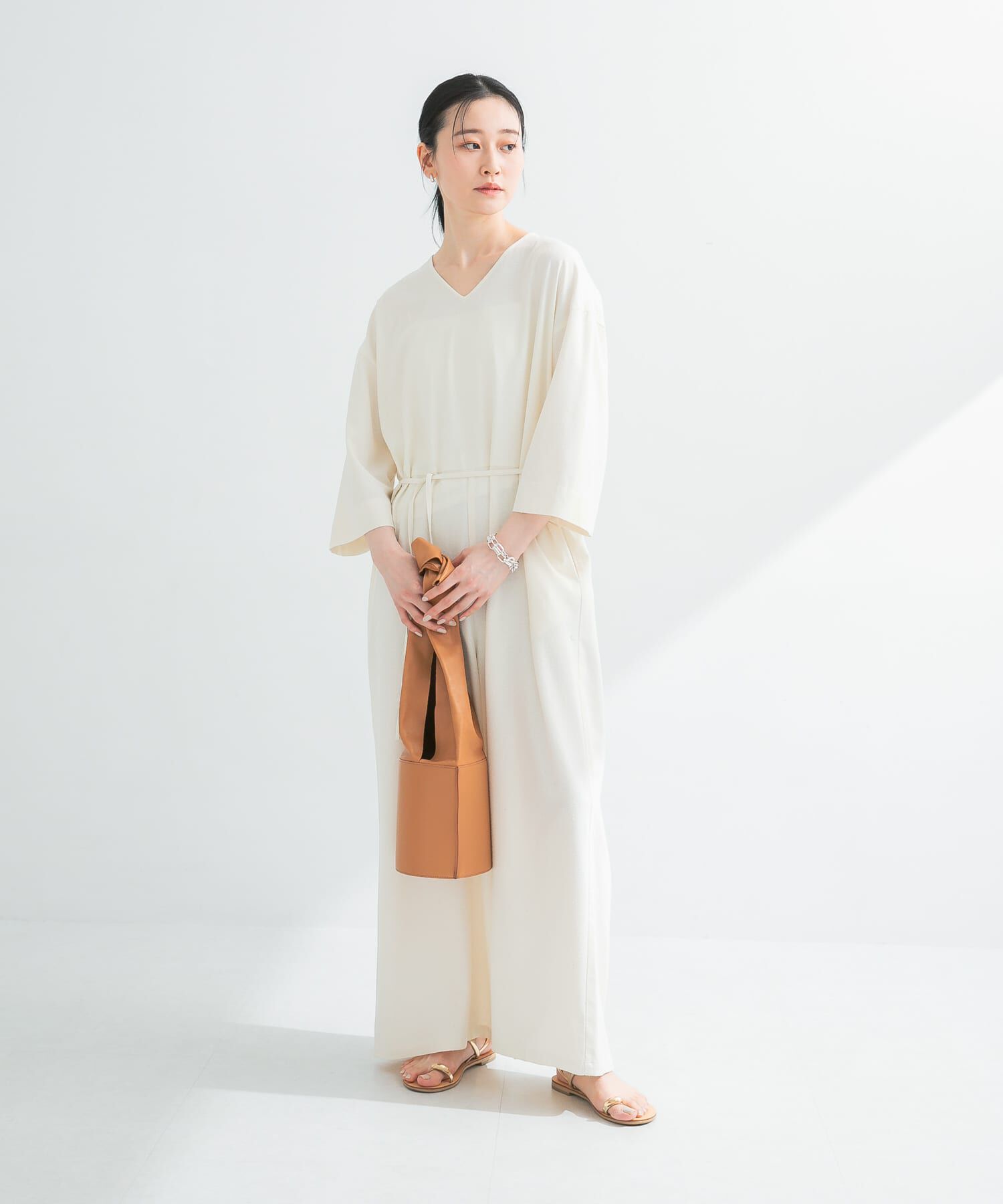 URBAN RESEARCH「シルクネップオールインワン」|スカート|