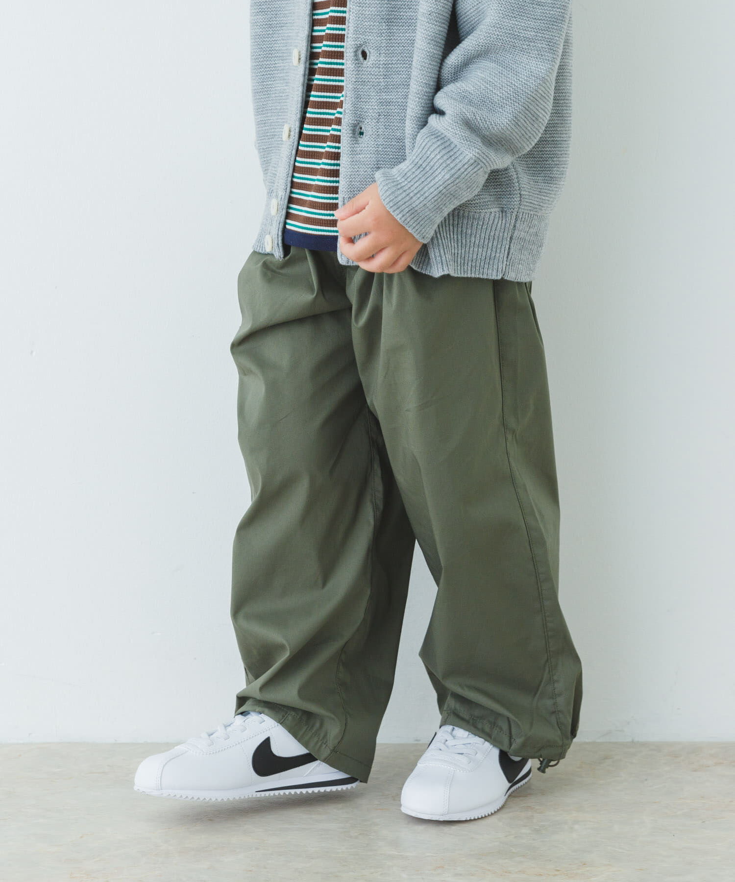 URBAN RESEARCH DOORS「吸水速乾ウエストタックパンツ(KIDS)」|その他|カーキ