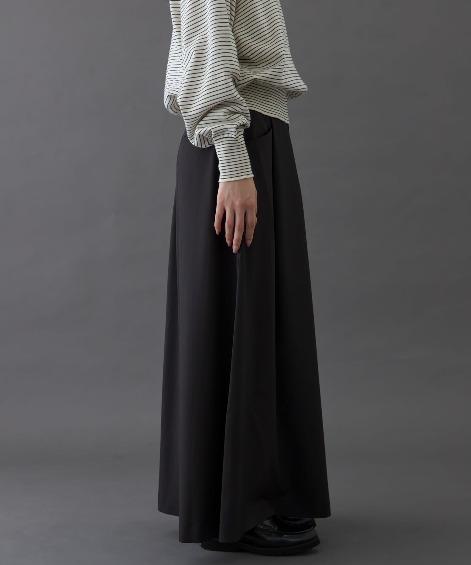 URBAN RESEARCH DOORS「FORK&SPOON　バックゴムフレアスカート」|スカート|