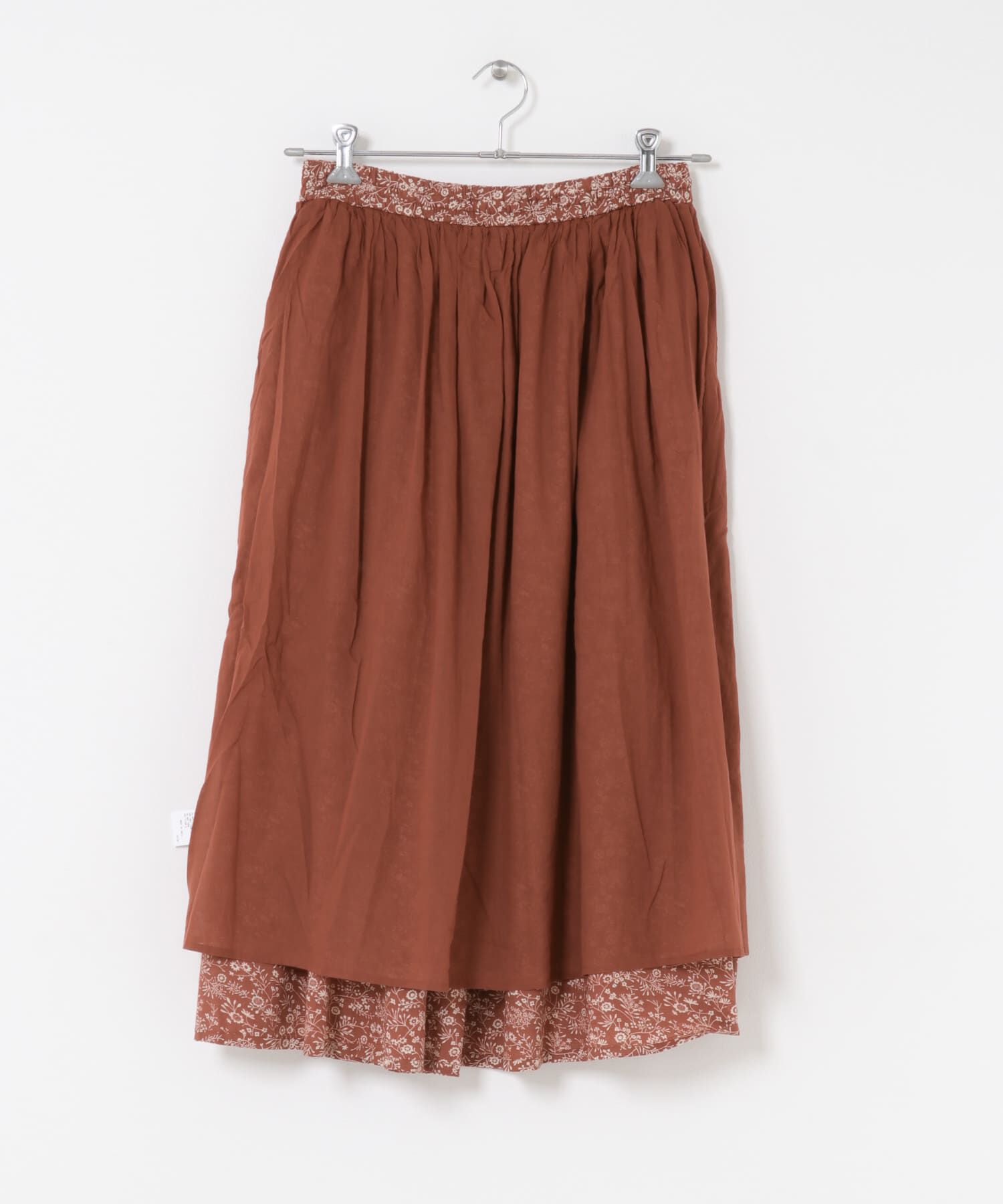 URBAN RESEARCH DOORS「SOIL　FLOWER GATHERED SKIRT」|スカート|