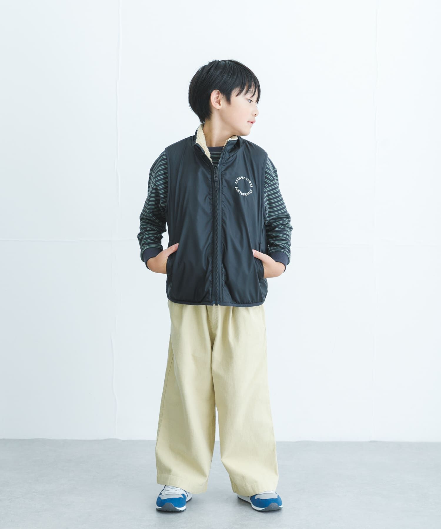 URBAN RESEARCH DOORS「リバーシブルボアベスト(KIDS)」|その他|