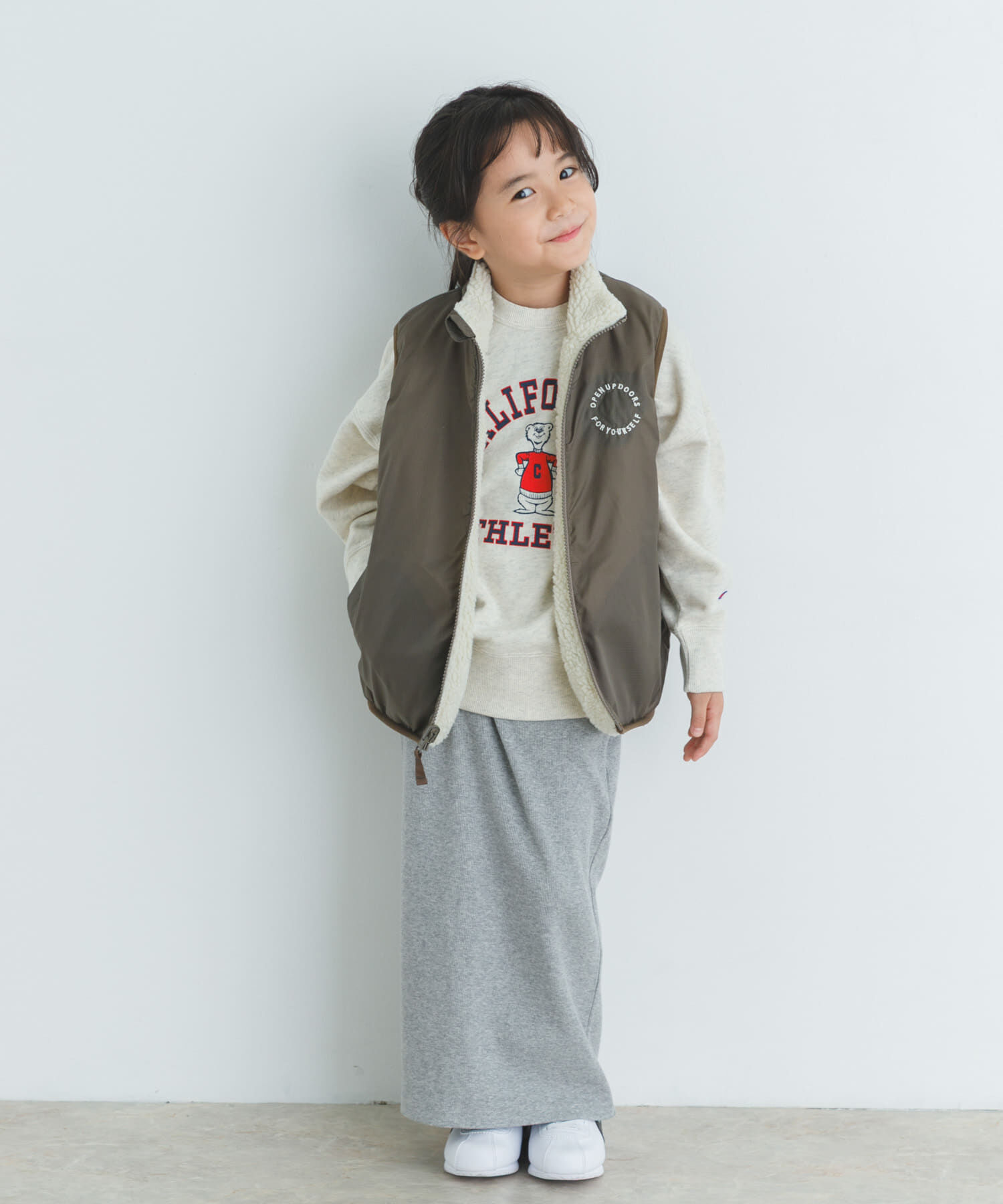 URBAN RESEARCH DOORS「リバーシブルボアベスト(KIDS)」|その他|