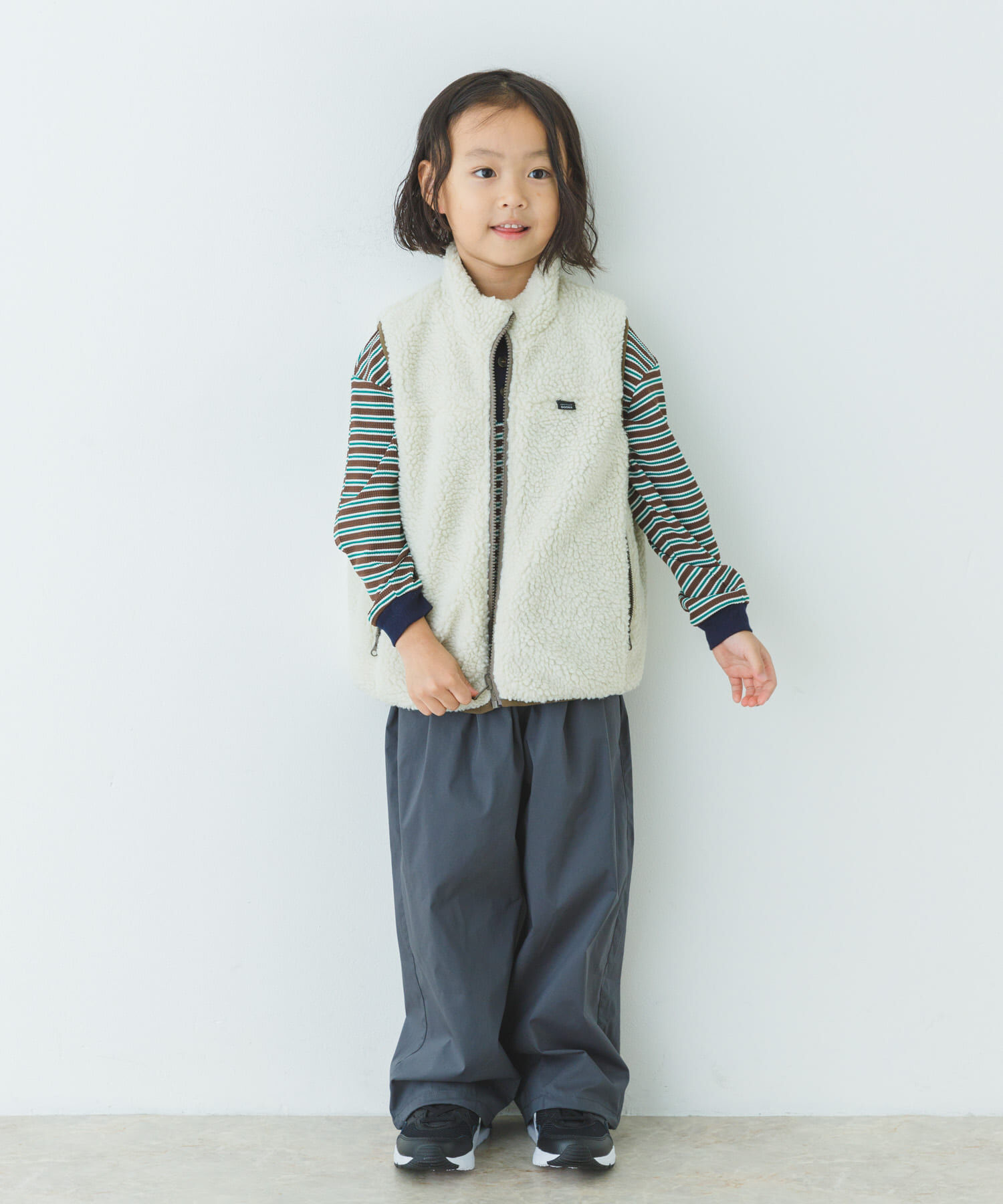 URBAN RESEARCH DOORS「リバーシブルボアベスト(KIDS)」|その他|