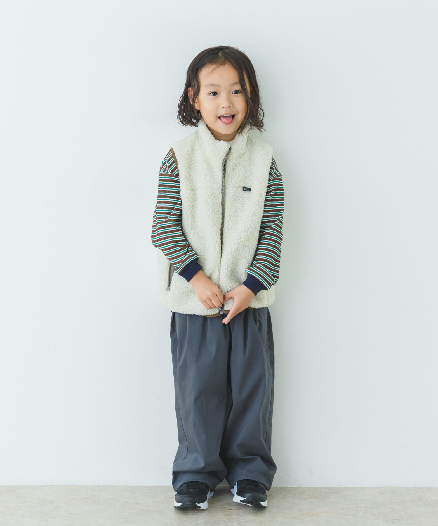 URBAN RESEARCH DOORS「リバーシブルボアベスト(KIDS)」|その他|