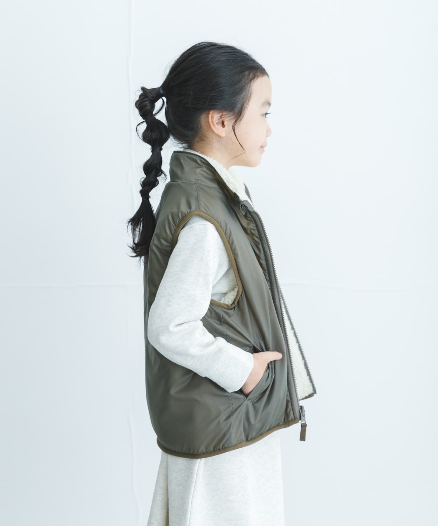 URBAN RESEARCH DOORS「リバーシブルボアベスト(KIDS)」|その他|