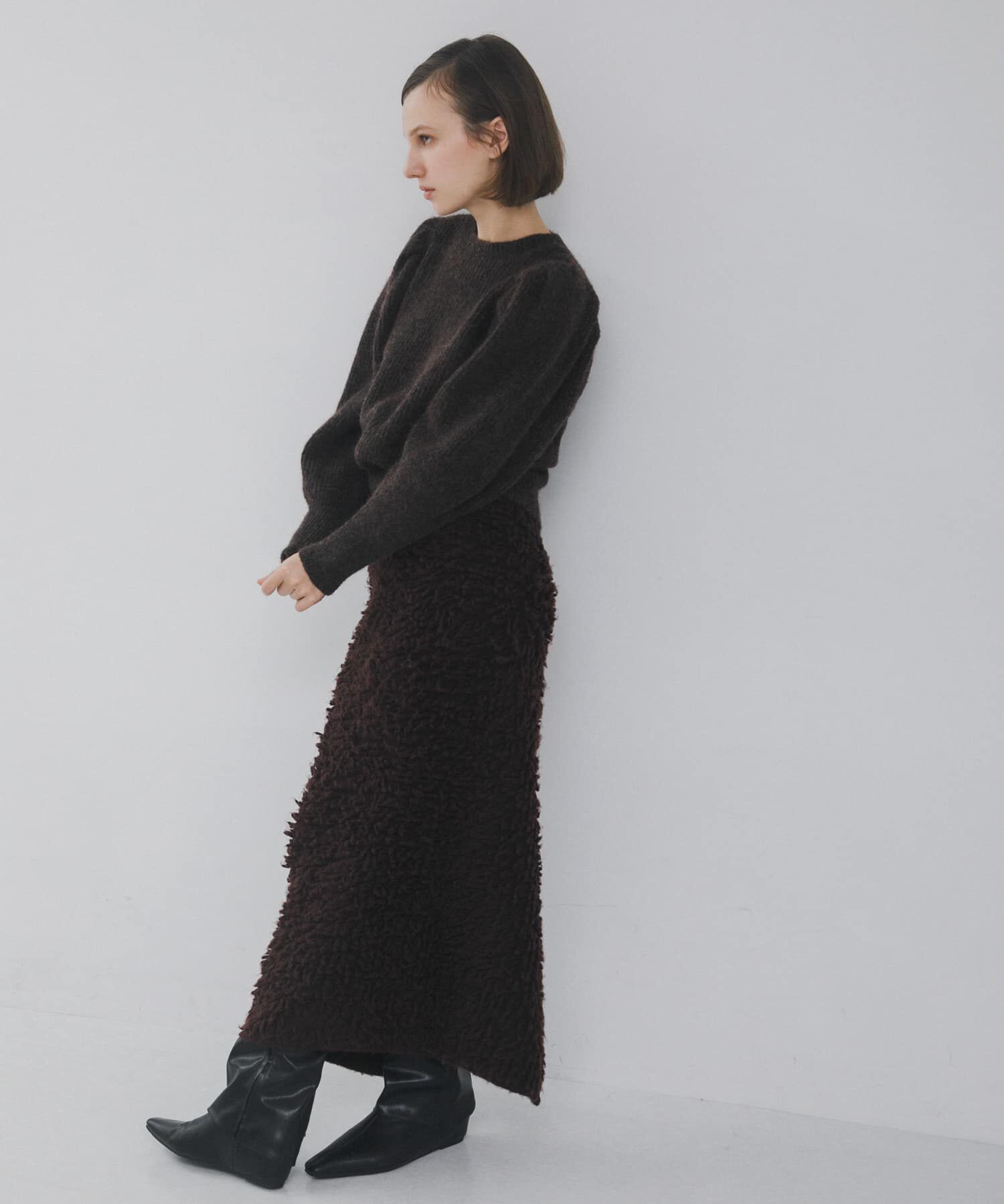 LAATO「mokomoko skirt」|スカート|