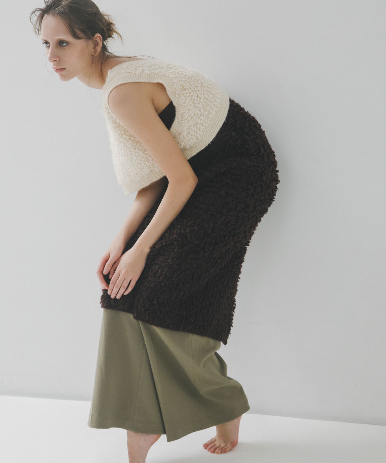 LAATO「mokomoko skirt」|スカート|