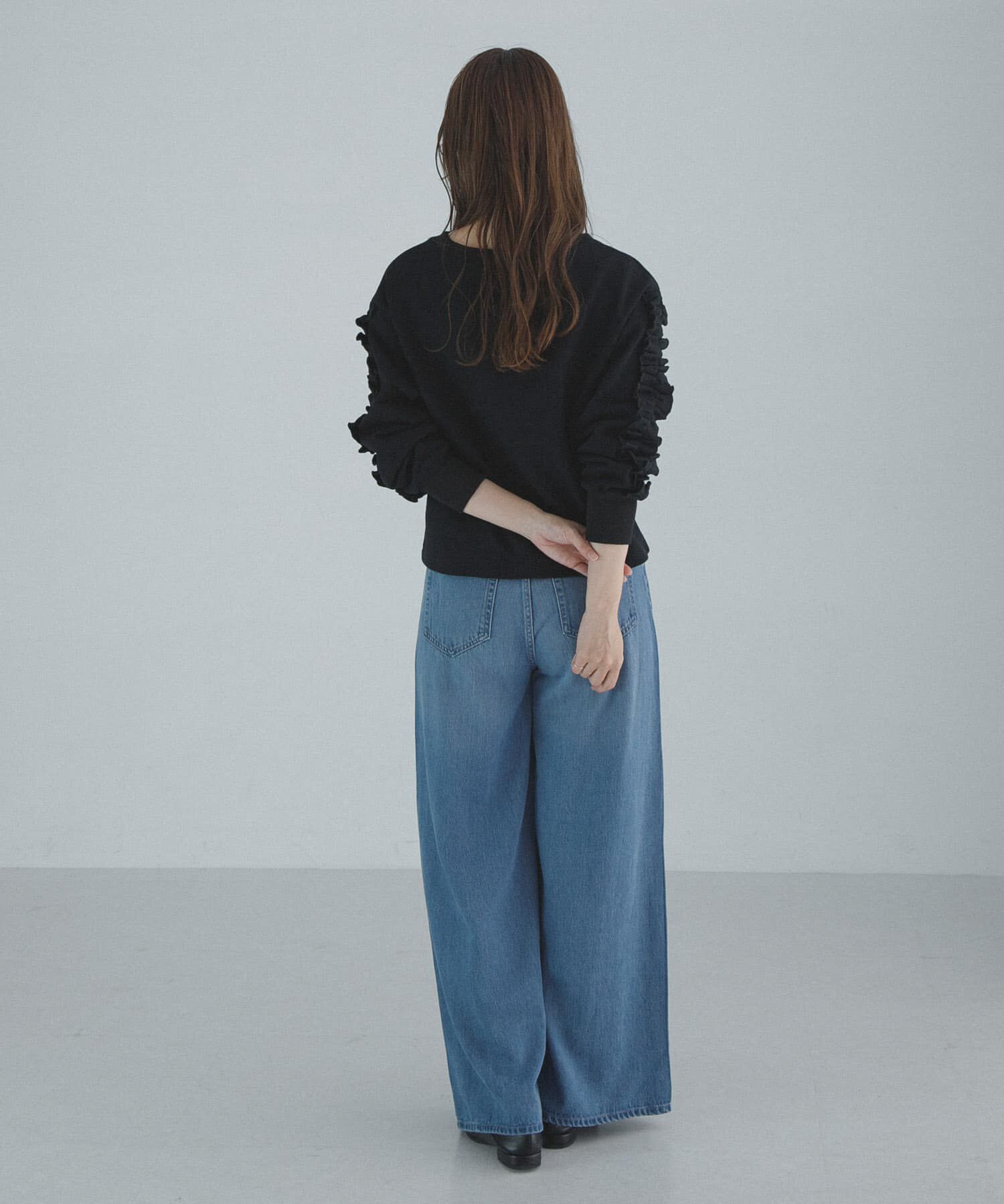 Sonny Label 「『WEB限定』フリルスリーブスウェットプルオーバー」|スウェット・ジャージ|