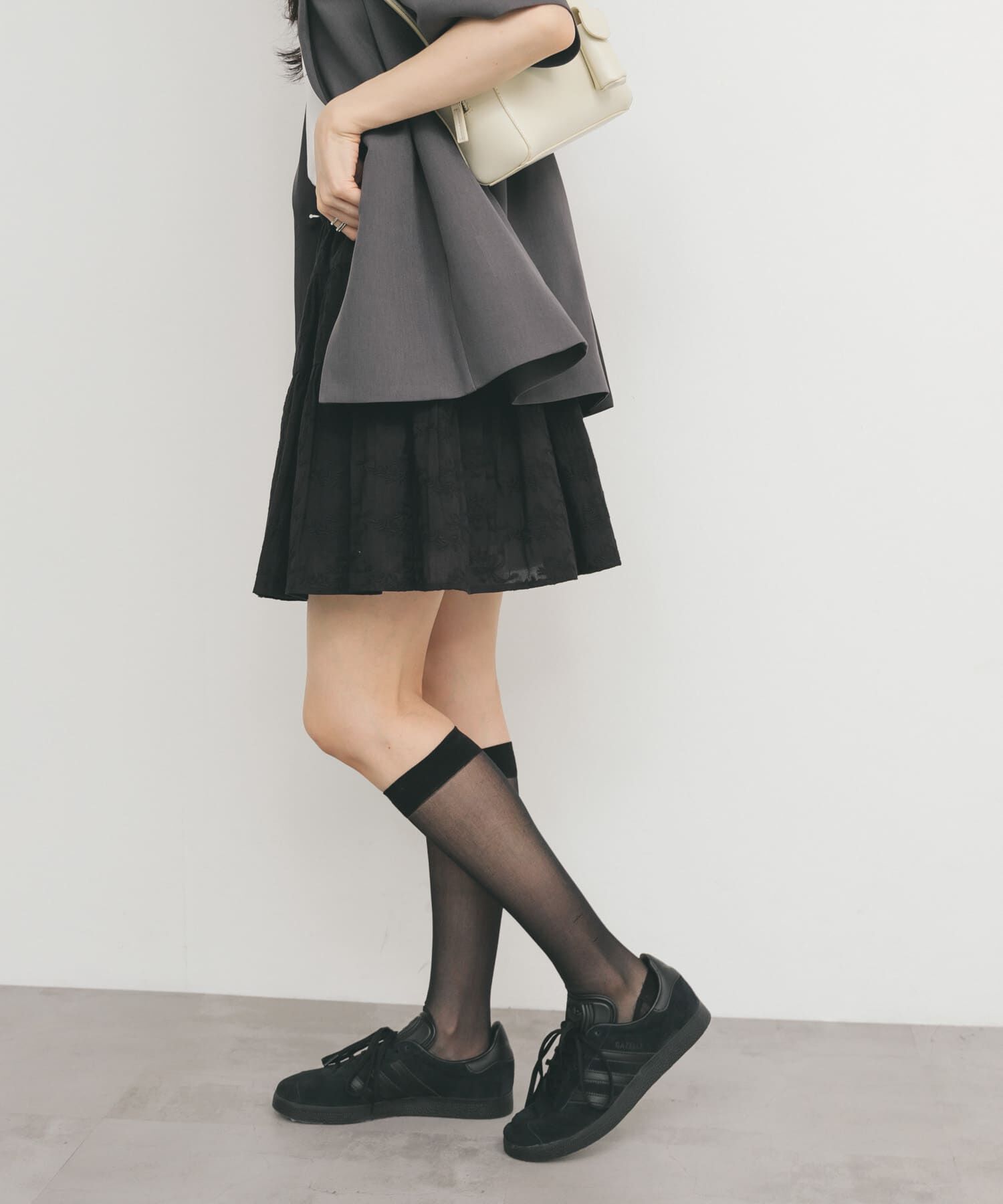  「エンブロイダリーミニスカート」|スカート|