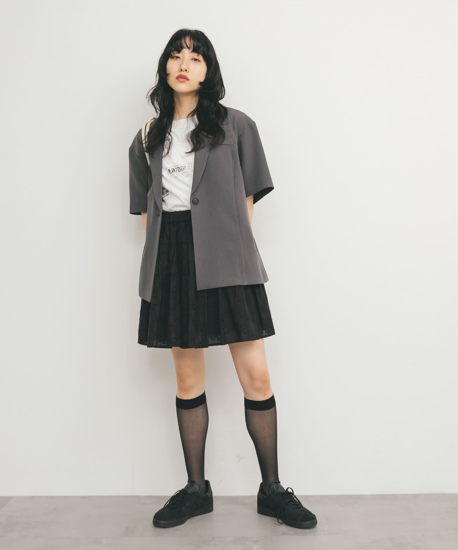  「エンブロイダリーミニスカート」|スカート|