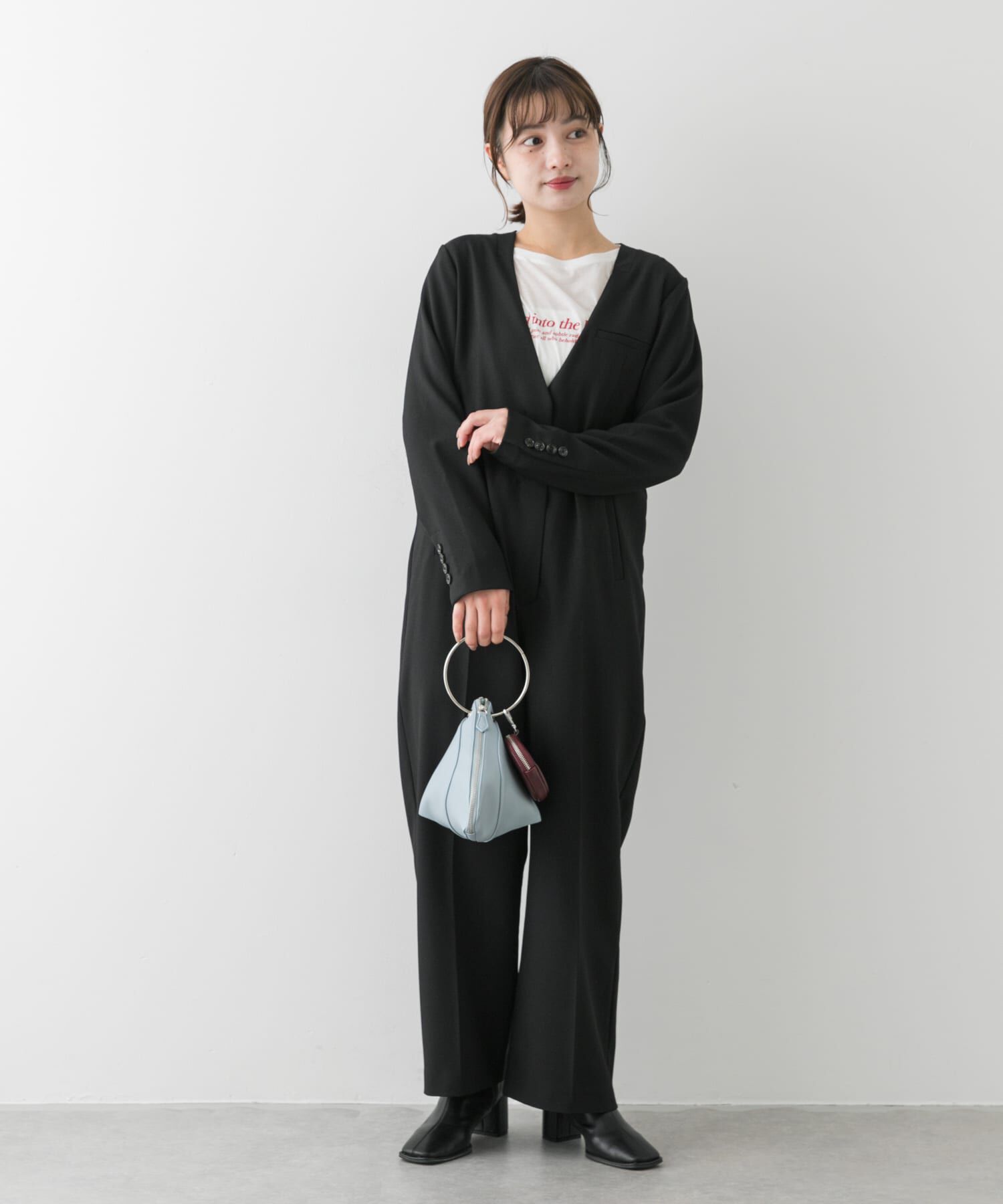 SENSE OF PLACE by URBAN RESEARCH「テーラードジャンプスーツ」|スカート|