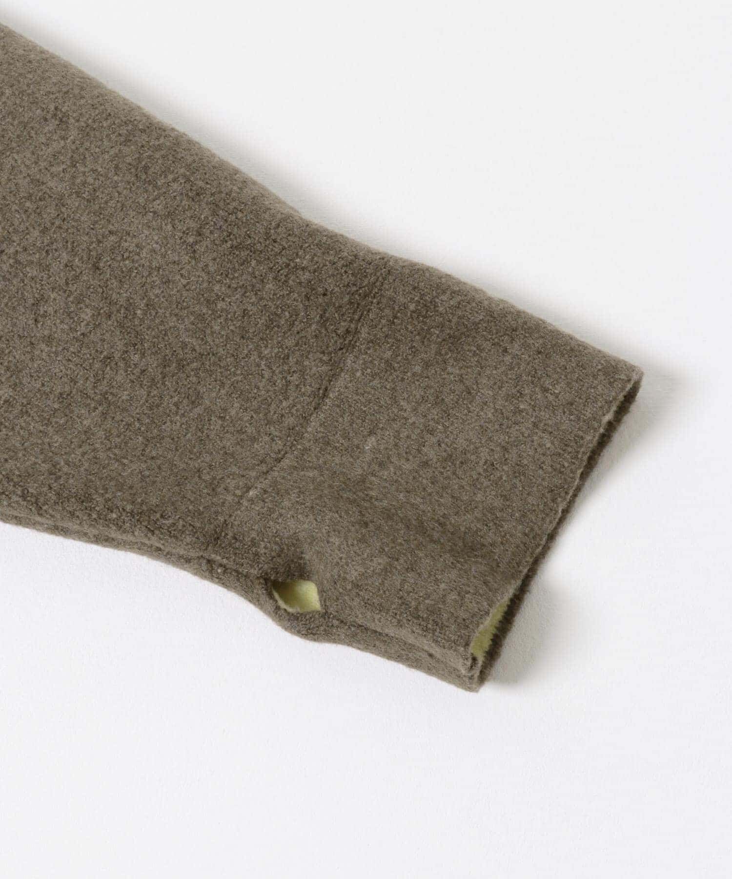 SENSE OF PLACE by URBAN RESEARCH「バイカラーニットコート」|ノーカラーコート|