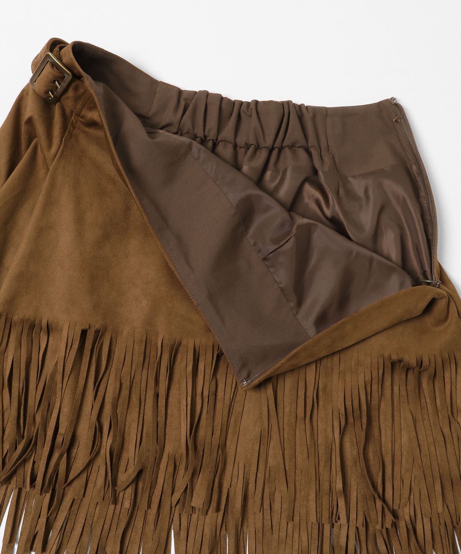 SENSE OF PLACE by URBAN RESEARCH「FSフリンジスカート」|スカート|