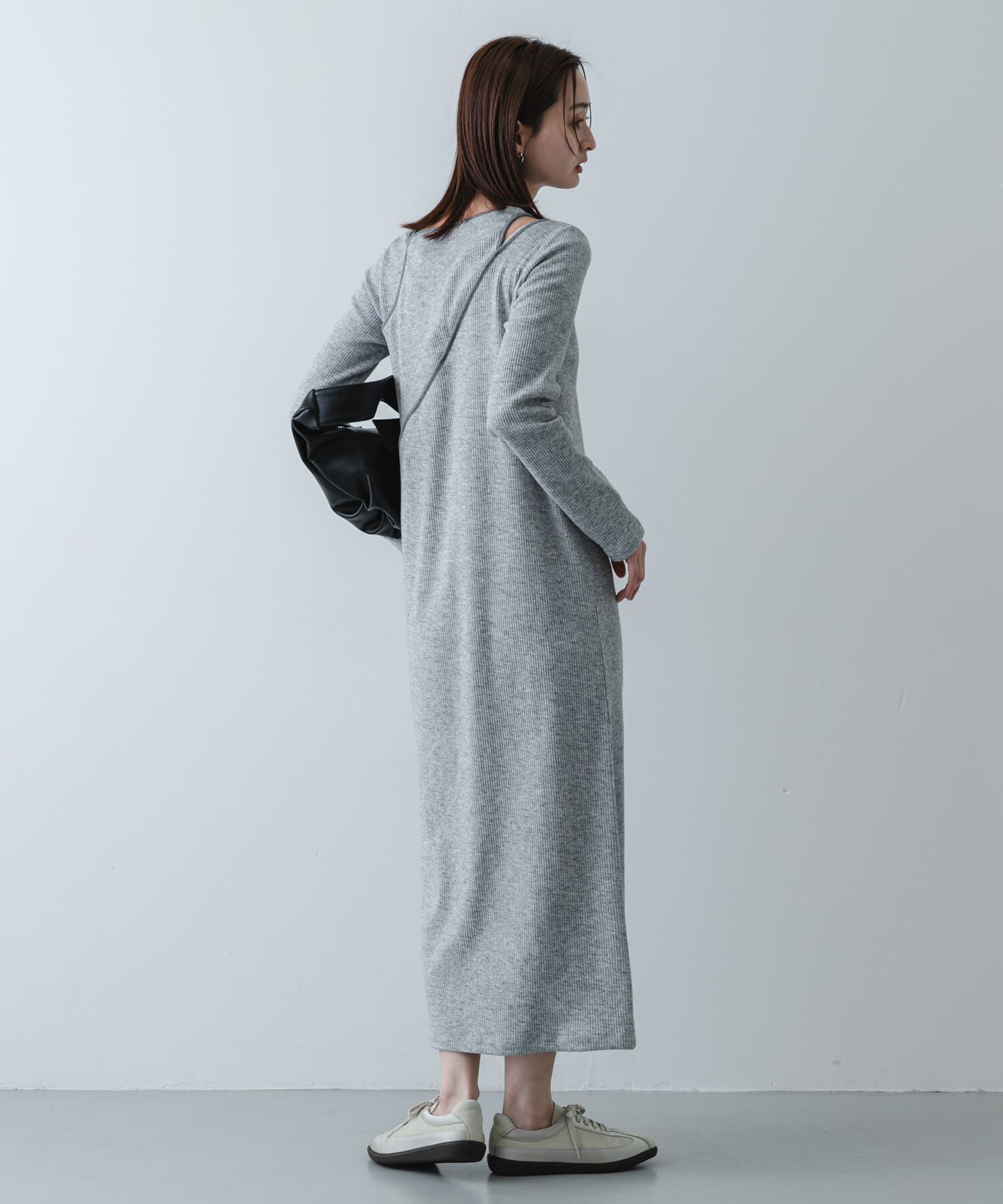 SENSE OF PLACE by URBAN RESEARCH「レイヤードデザインリブワンピース」|ワンピース|