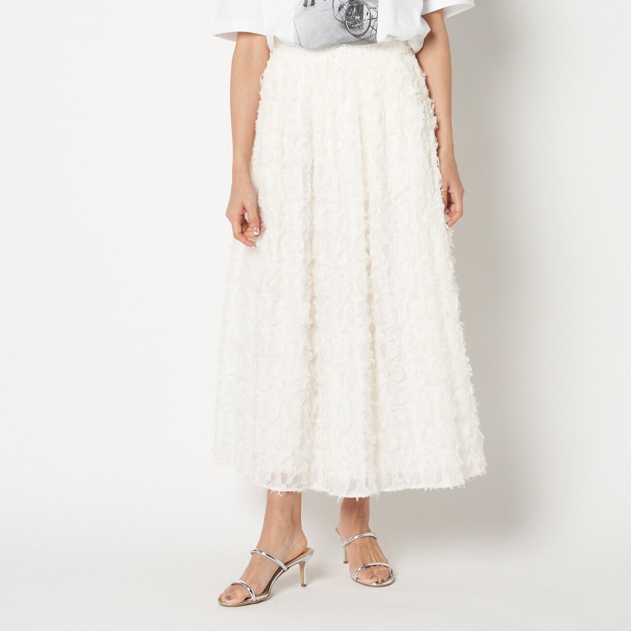 HELIOPOLE「HELIOPOLE JACQUARD SKIRT」|スカート|